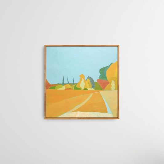 Dutch landscape in autumn